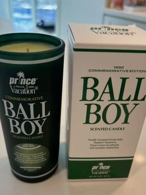 *NEW* Vacation PRINCE Ball Boy Candle